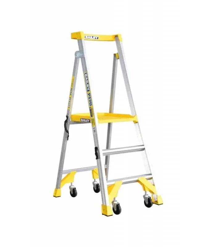 Platform ladder available from Flexihire
