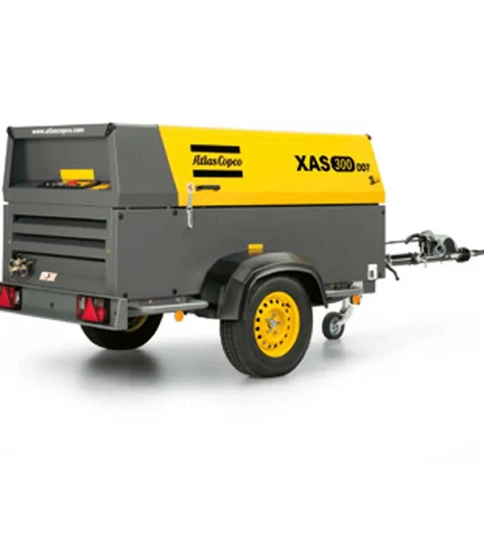 250-300 cfm diesel compressor on trailer from Flexihire