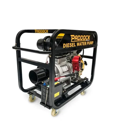 4 inch diesel powered centrifugal pump at Flexihire