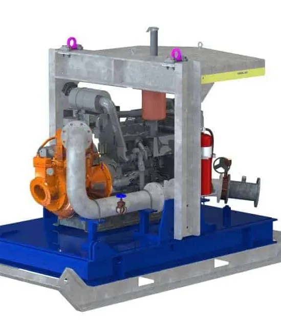 6 inch diesel powered centrifugal pump at Flexihire