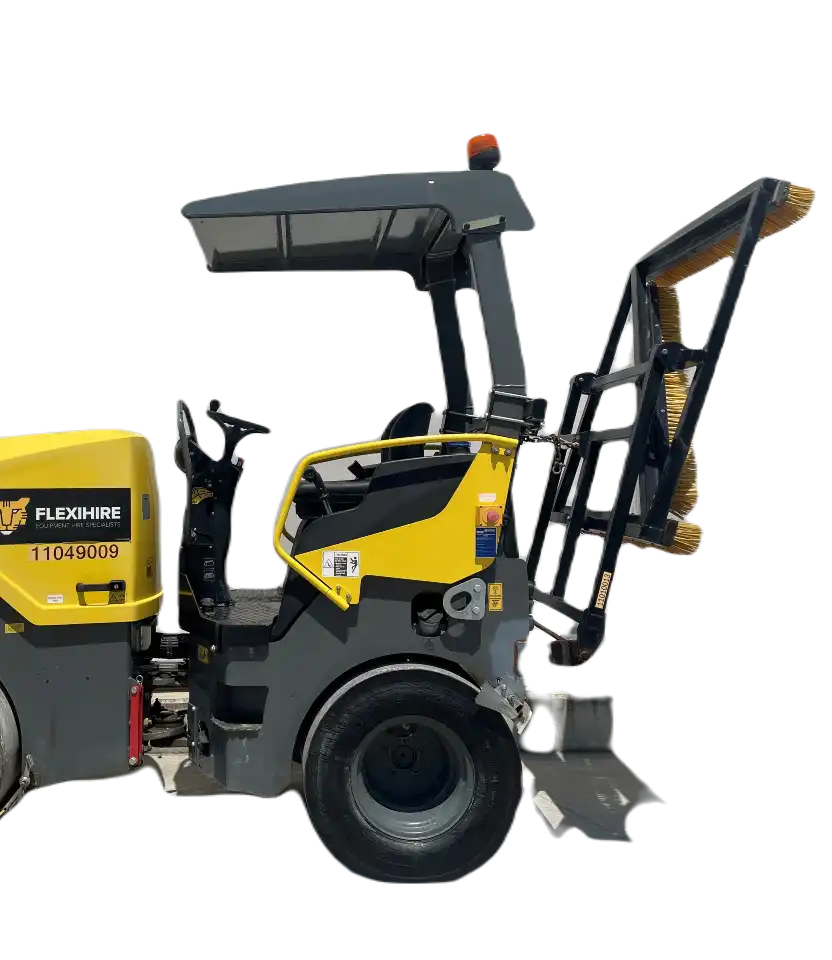 Road Broom for Combi Roller from Flexihire